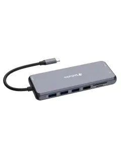 Hub Verbatim CMH-14 #32154 USB-C Pro, 14 priključaka, 2x HDMI/VGA/RJ45/3x USB-A 3.2 Gen1/USB-C 3.2 Gen1/2x USB-A 2.0/SD/microSD/Audio/USB-C