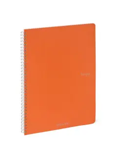 Bilježnica Fabriano Ecoqua original A4 90g 70L spiralna crte arancio 19290213