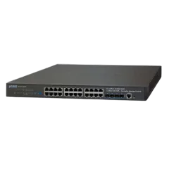 Planet Layer 3 24-Port 10 100 1000T 4-Port 10G SFP Stackable Managed Gigabit Switch