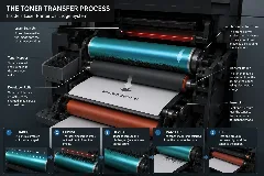 Toner Static Control HP CF351A, 130A, Cyan