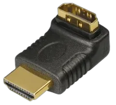Transmedia HDMI kutni adapter, muški na ženski