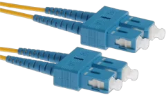 NFO Patch cord, SC UPC-SC UPC, Singlemode 9 125, G.657A2, Duplex, 5m