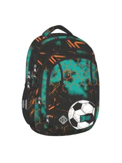 Ruksak školski St.Right Turbo Kick s pretincem za prijenosno računalo 17"