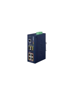 Planet Industrial 4-Port 10 100 1000T 802.3at PoE 4-Port 10 100 1000T 2-Port 100 1000X SFP Managed Switch