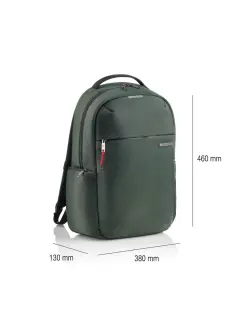 Ruksak za prijenosno računalo Miquelrius zeleni 16"M 38x46x13cm MR16981