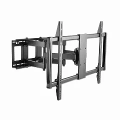 Manhattan TV nosač zidni 60"-100" do 80kg, crni