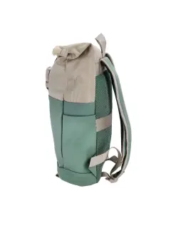 Ruksak Swiss Only s preklopnim (roll-top) zatvaranjem 29x12x45cm 16L zelena bež  SO-124-GBEIGE