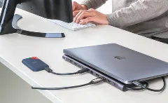 Manhattan docking USB-C 12-in-1 Triple Monitor 4K