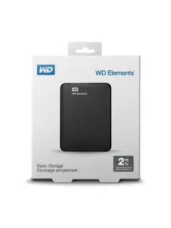 WD Elements 2TB Portable 2,5", USB 3.0