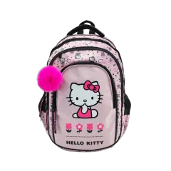 Ruksak školski St.Right Hello Kitty 16" rozi