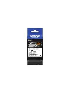 Vrpca Brother p-touch HSE211E 5,2mm black /white
