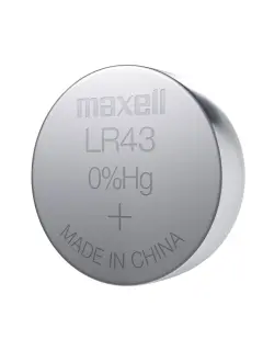 Maxell alk. dugm. baterija LR43,10kom, 5x2