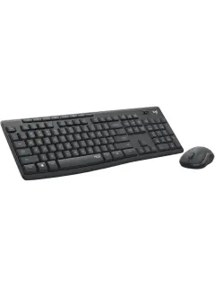 Tipkovnica + Miš Logitech MK295 Silent combo bežični Graphite HR 920-009800