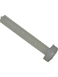 Nylon bolt M3 12 mm, 100 pcs.