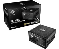 ASRock PSU Steel Legend SL-750G, 750W, 80 Gold, Fully Modular