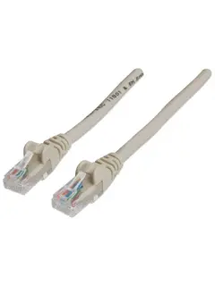 Intellinet Cat6, CCA, U/UTP, PVC, RJ45, 20m, sivi