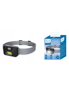 Philips LED naglavna svjetiljka, 3xAAA, 130lm, 23m