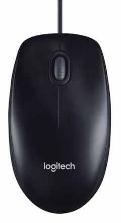 Logitech M90 žičani optički miš, siva