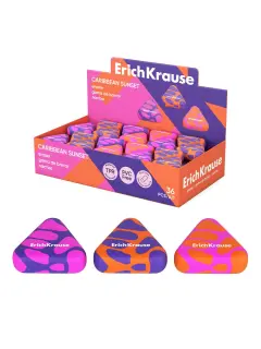 Gumica ErichKrause Caribbien sunset sortirano 36/1