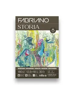 Blok Fabriano Storia 12,5x18 180g 30L ljepljeni top side 19100731
