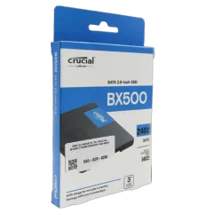 Crucial 240 GB 2,5" SSD, BX500 SATA
