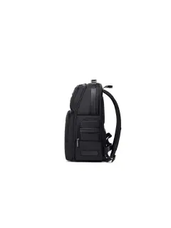 Ruksak za prijenosno računalo Smart crni PU 15,6" 23L 28x17,5x45cm, AC-B00492