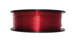 PET-G filament 1.75 mm, 1 kg, transparent red