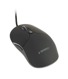 Gembird Illuminated large size wired mouse, USB