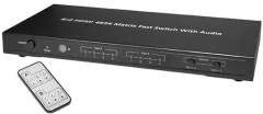 Transmedia HDMI Switch 4K Matrix 4x2