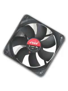 Spire hlad. 120x120x25, 12V, 3pin sleeve