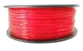 PLA filament 1.75 mm, 1 kg, transparent red