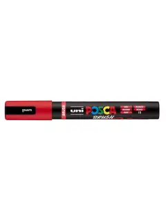 Marker Uni pc-5br brush Posca crveni