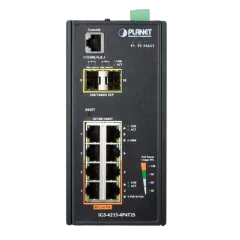 Planet Industrial 4-Port 10 100 1000T 802.3at PoE 4-Port 10 100 1000T 2-Port 100 1000X SFP Managed Switch