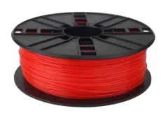 Gembird PLA filament for 3D printer, Fluorescent Red, 1.75 mm, 1 kg