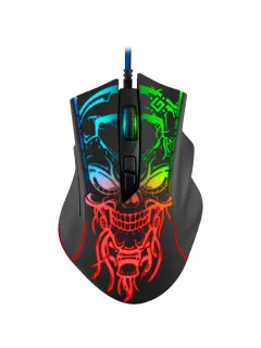 Miš Defender Bulletstorm GM-928, gaming žičani, rainbow