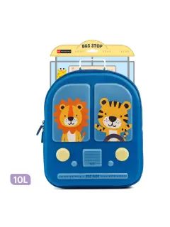 Ruksak mini Miquelrius 1 odjeljak Bus Stop plavi 10L MR19391