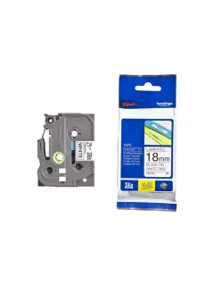 Vrpca Brother p-touch TZE241 18mm white/black