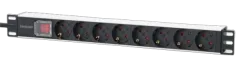 Intellinet 19" 1U Rackmount 8-Output Power Distribution Unit (PDU)