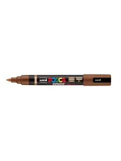 Marker Uni pc-5br brush Posca smeđi