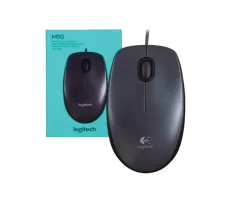 Logitech M90 mouse black, USB