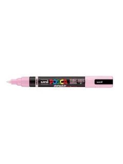 Marker Uni pc-5br brush Posca svijetlo rozi