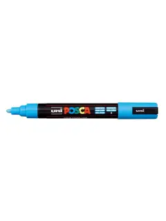 Marker Uni pc-5m Posca svijetlo plavi