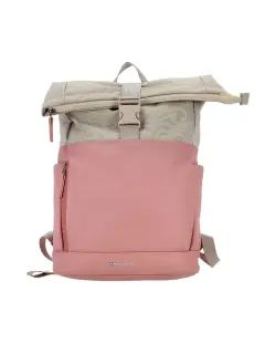 Ruksak Swiss Only s preklopnim (roll-top) zatvaranjem 29x12x45cm 16L rozo bež SO-124-PBEIGE