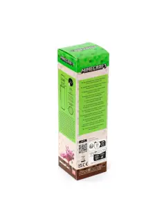 Termalna boca Puckator Minecraft Axolotl s digitalnim termometrom 450 ml BOT344