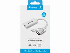 Sandberg VGA Audio to HDMI Converter