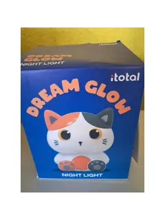 Outlet artikl -  B grade Lampa noćna iTotal Cat narančasta XL3202