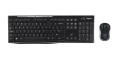 Logitech MK270, Keyboard Mouse, Wireless, HR