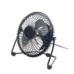 Gembird USB 4" desktop fan, black