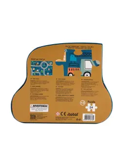 Slagalica iTotal traktor 24 komada 3+ XL2278