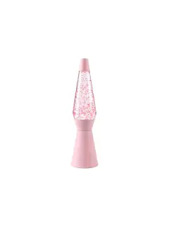 Lava lampa iTotal Monocolor Pink Glitter XL2983